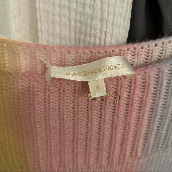 Loveshackfancy Rosie pullover sweater in fairy tale - Picture 6 of 6